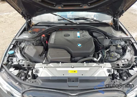 2021 BMW 3 Series 330E из США, поврежденный, VIN WBA5P7C05MFL20419